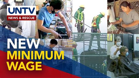 Minimum wage sa Western Visayas, gin.